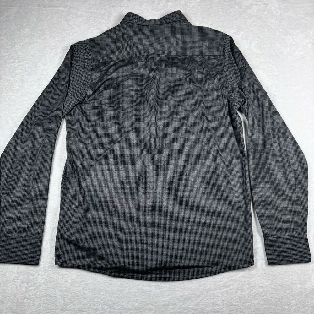Travis Mathew Button Up Shirt Men Medium Long‎ Sleeve Polyester Blend Golf TPC - Picture 7 of 12